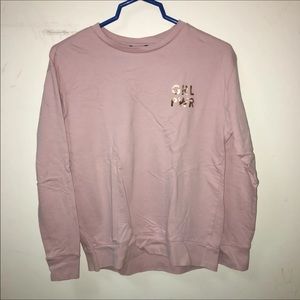 Girl Power Pink Long Sleeve Shirt